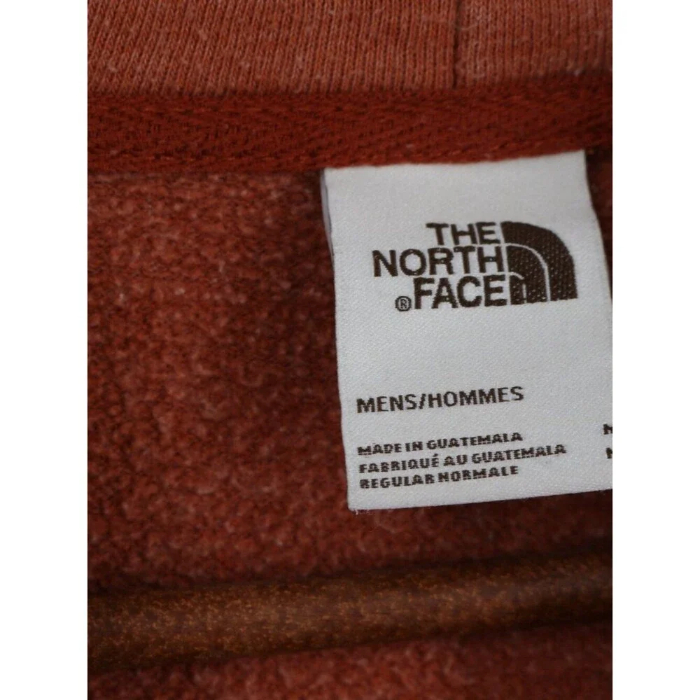 The North Face Hoodie Patch Logo Heritage Burnt Orange Sweatshirt Men Medium